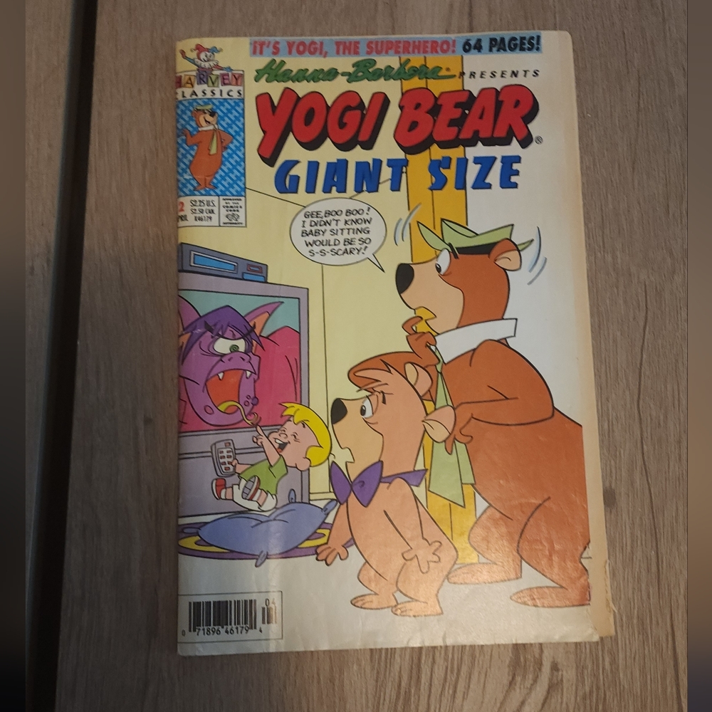 Yogi Bear Giant Size comic 1992 Harvey